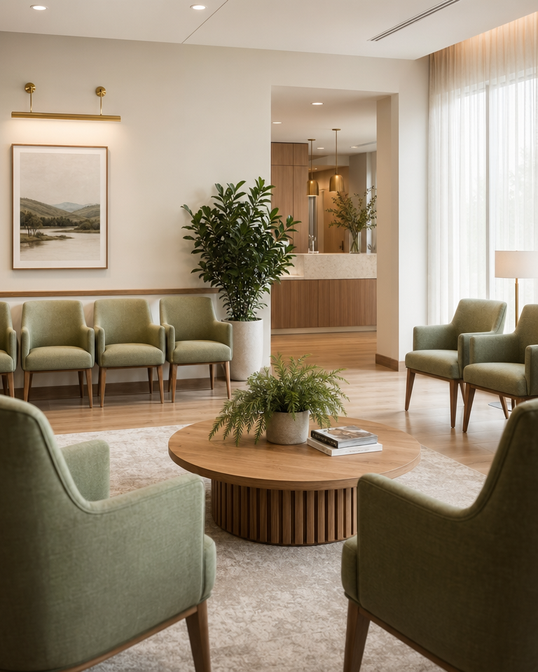 Medical practice consultation room